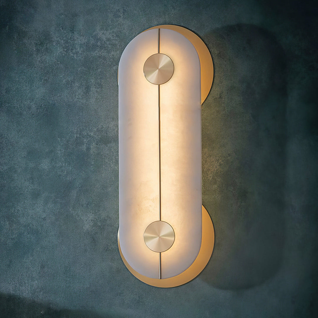 Orelia Alabaster Wall Light - Large