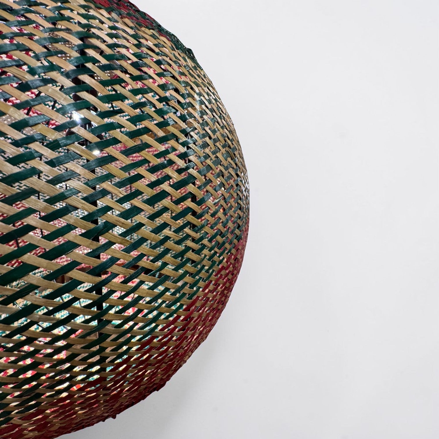 Odie Rattan Hanging Lamp