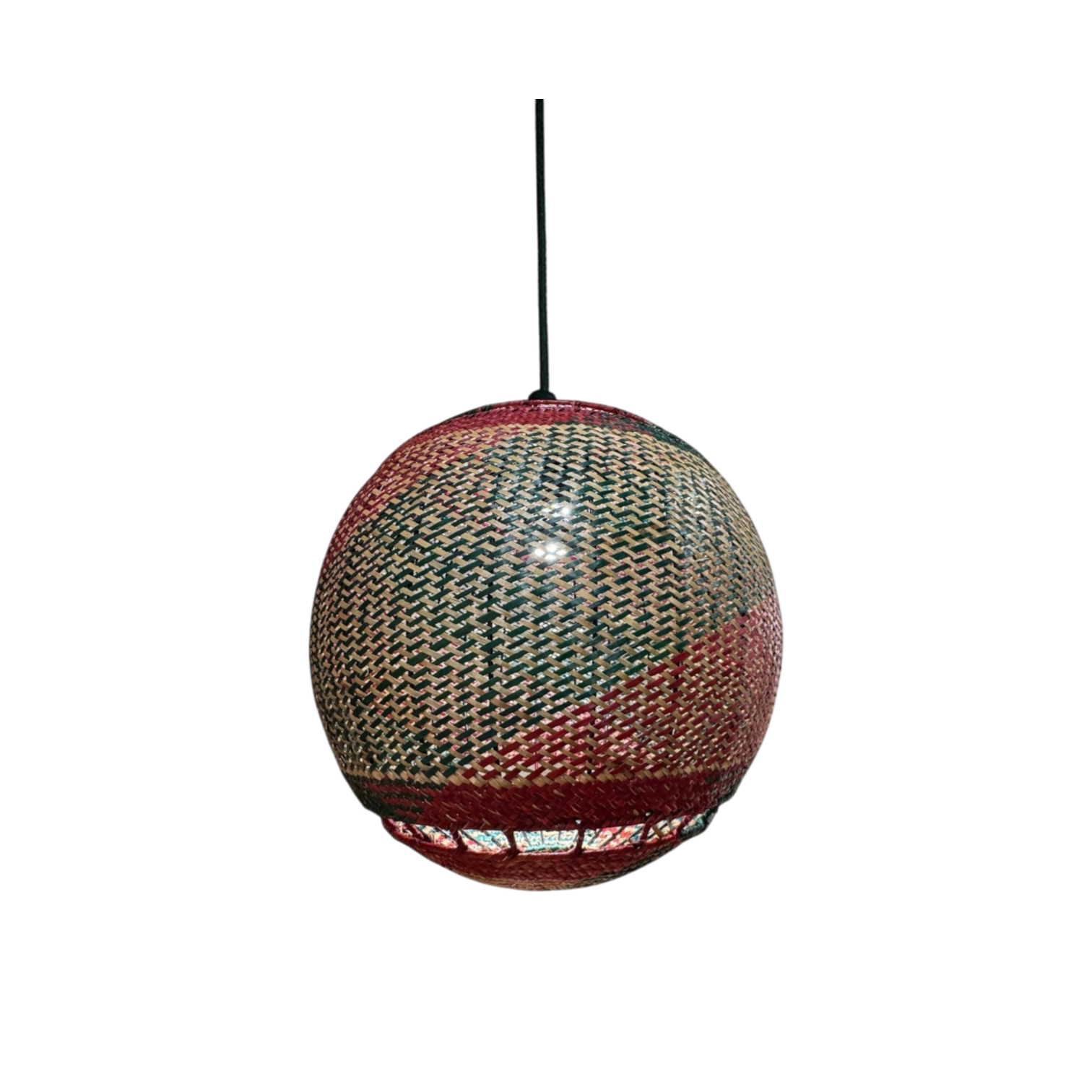 Odie Rattan Hanging Lamp