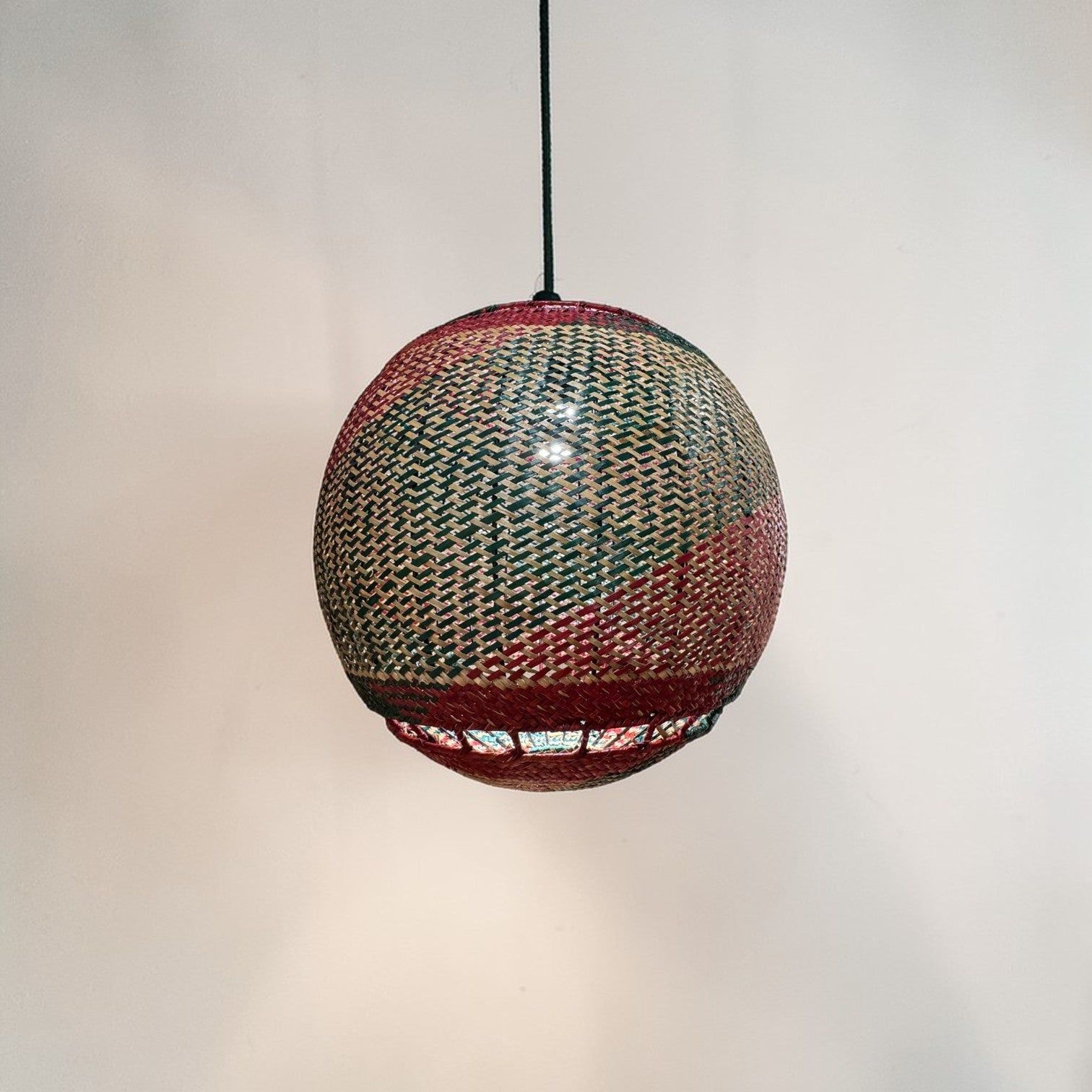 Odie Rattan Hanging Lamp