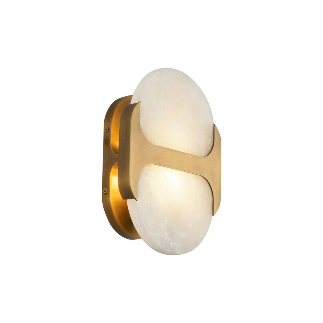 Hueso Alabaster Wall Sconce - Short