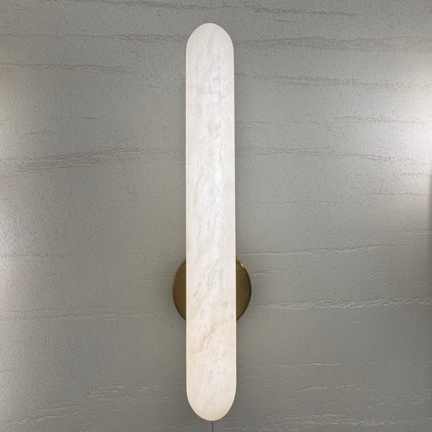 Oliva Alabaster Wall Sconce - Long