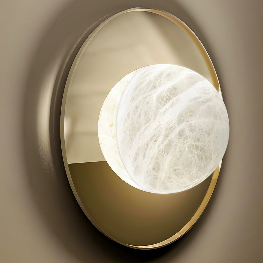 Auralis Alabaster Sconce - Small