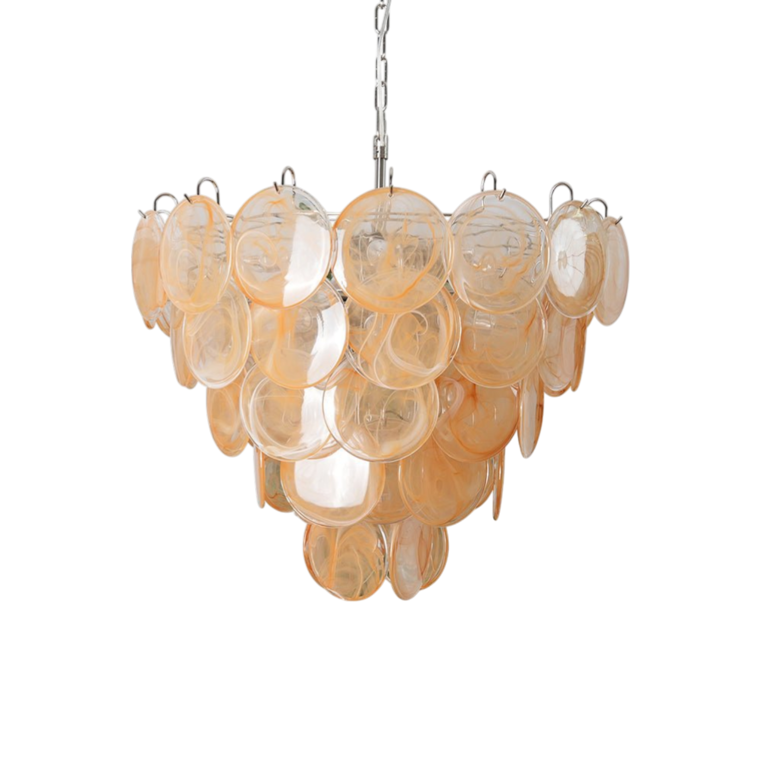 Teodora Murano Disc Chandelier