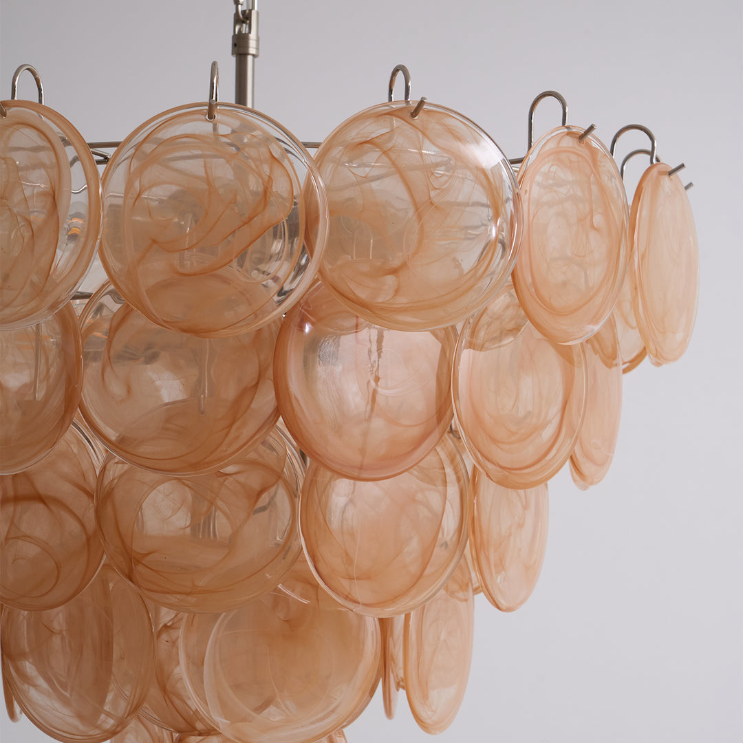 Teodora Murano Disc Chandelier