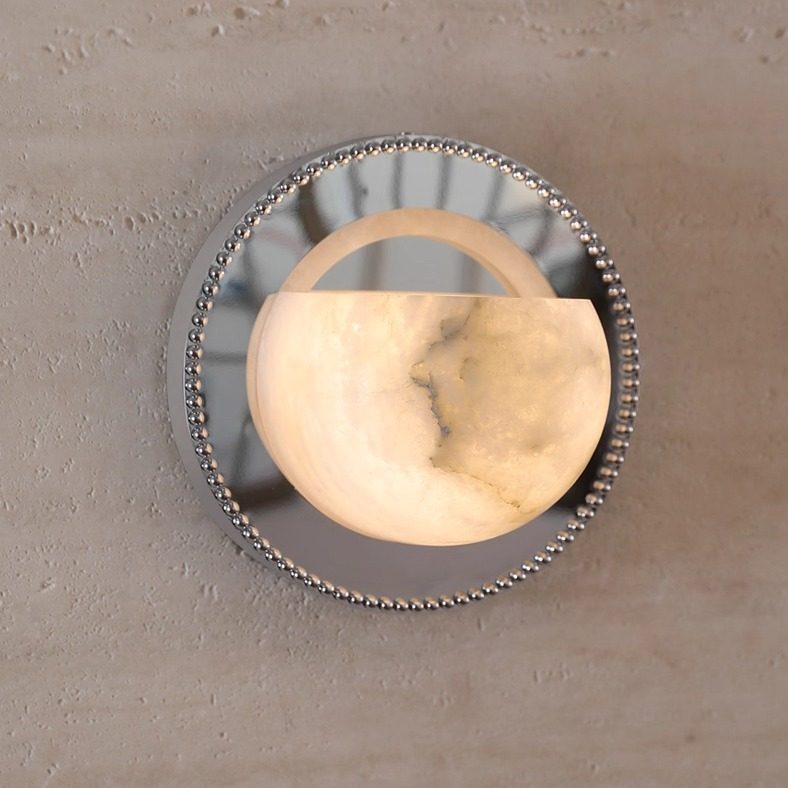 Solor Pearl Alabaster Wall Light
