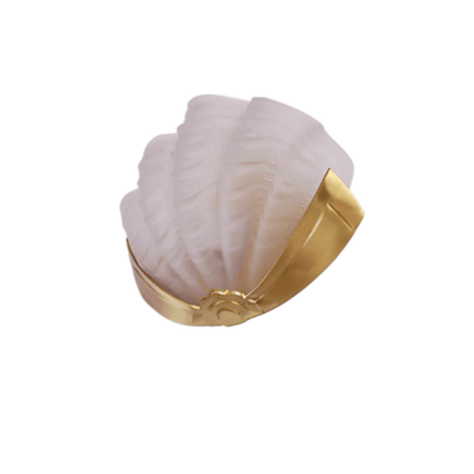 Ortensia Murano Scallop Wall Light