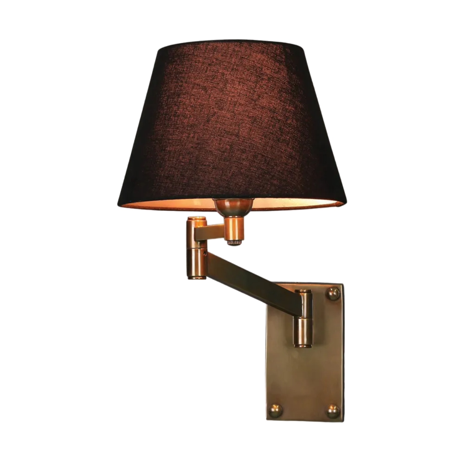 Oscar Wall Light Base Antique Brass