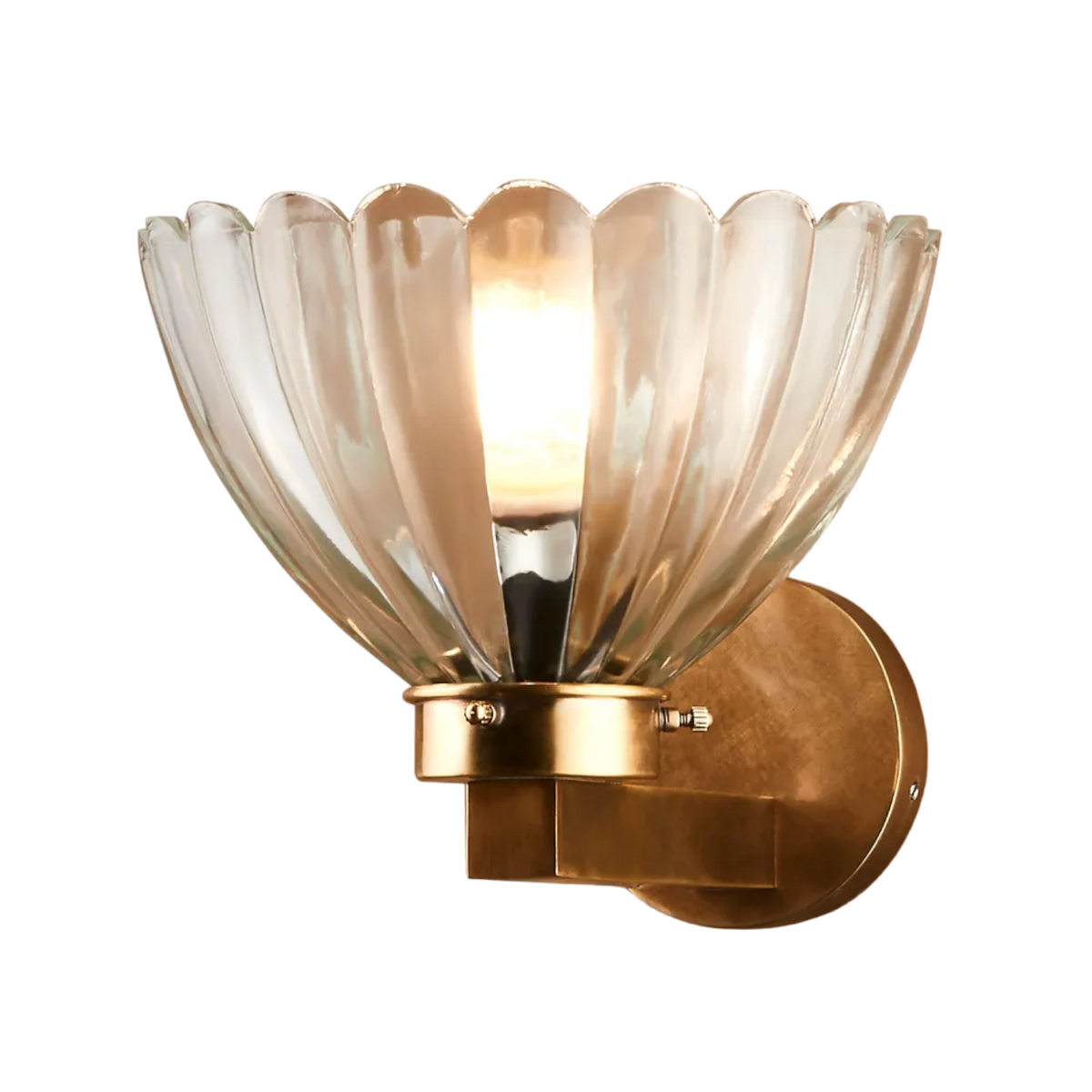 Otis Wall Light Antique Brass