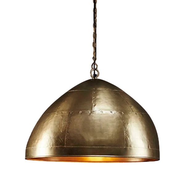 P51 Ceiling Pendant Medium Antique Brass (SKU ZAF10168BR)