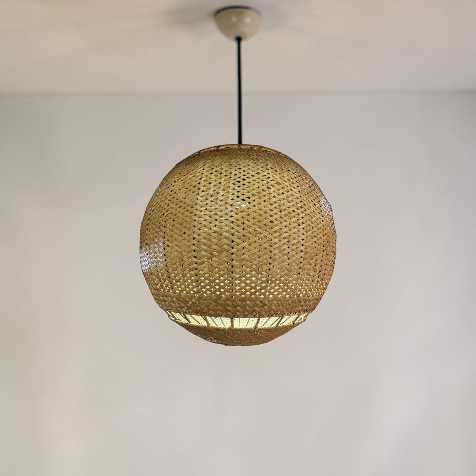 Pagan Rattan Hanging Lamp