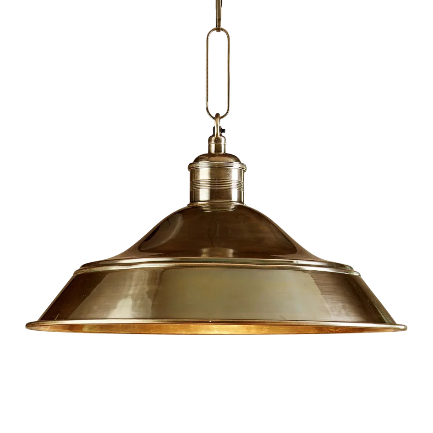 Palladium Hanging Lamp Antique Brass ELPIM59276AB