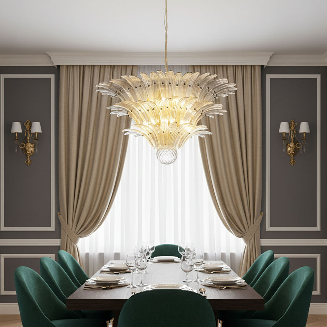 Musetta Palm Grove Murano Chandelier