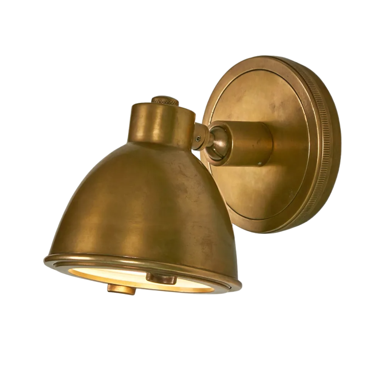 Panama Outdoor Wall Light Antique Brass