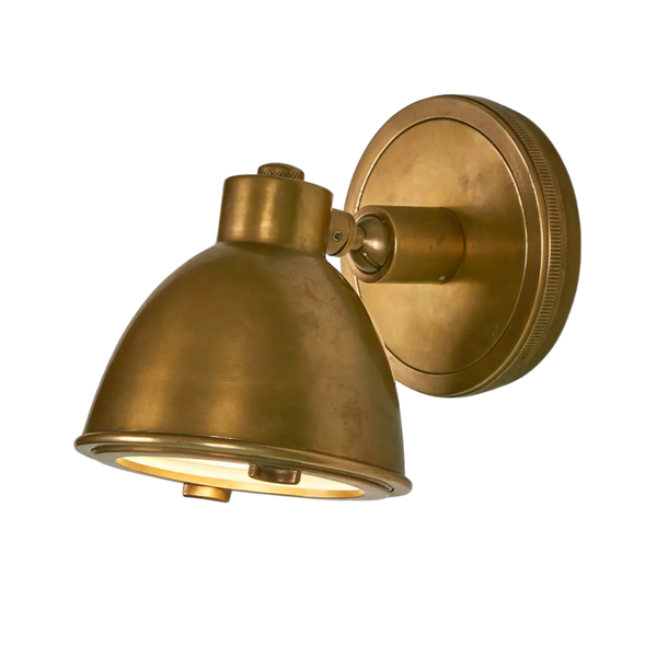 Panama Outdoor Wall Light Antique Brass (SKU ELPIM31246AB)