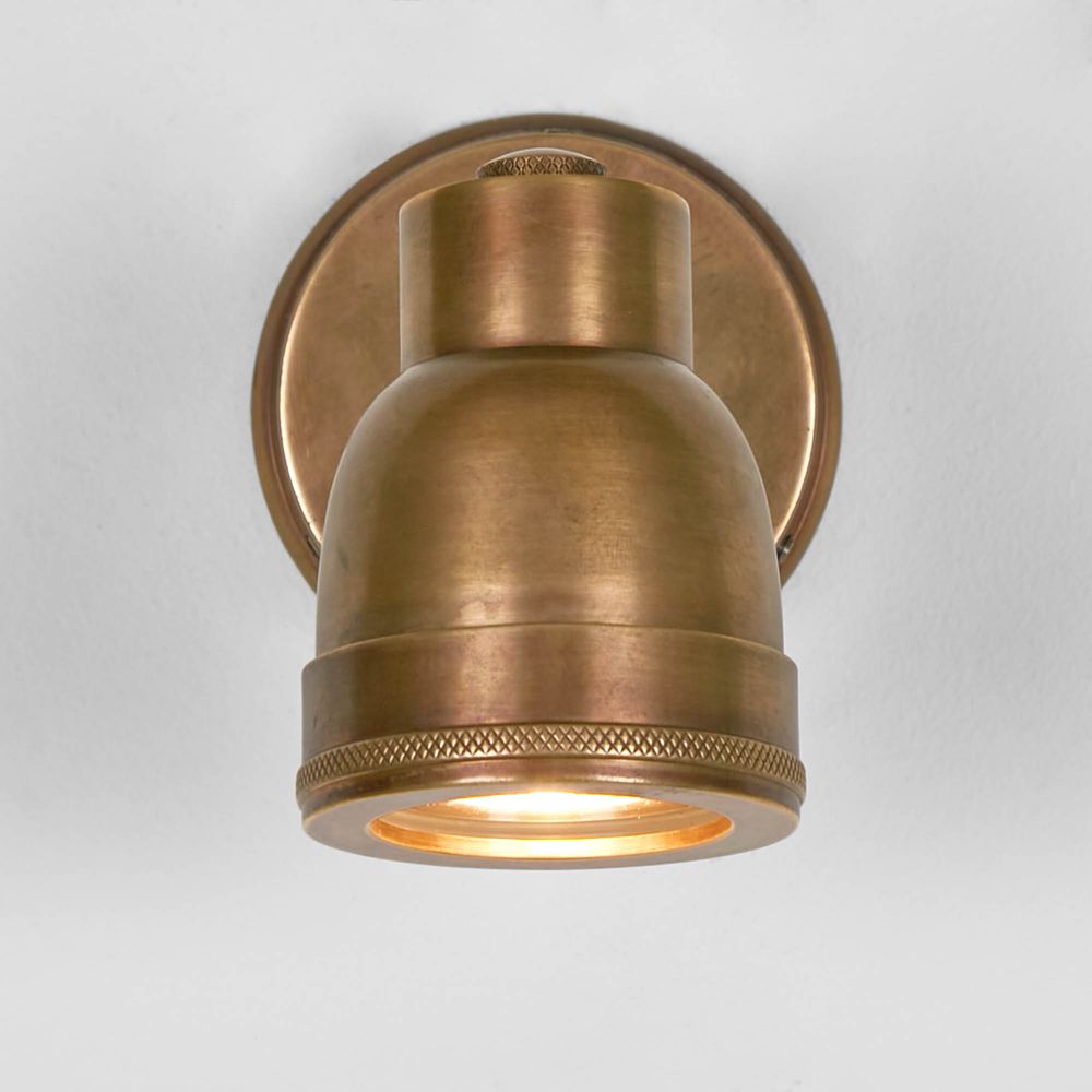 Pasco Outdoor Wall Light Antique Brass