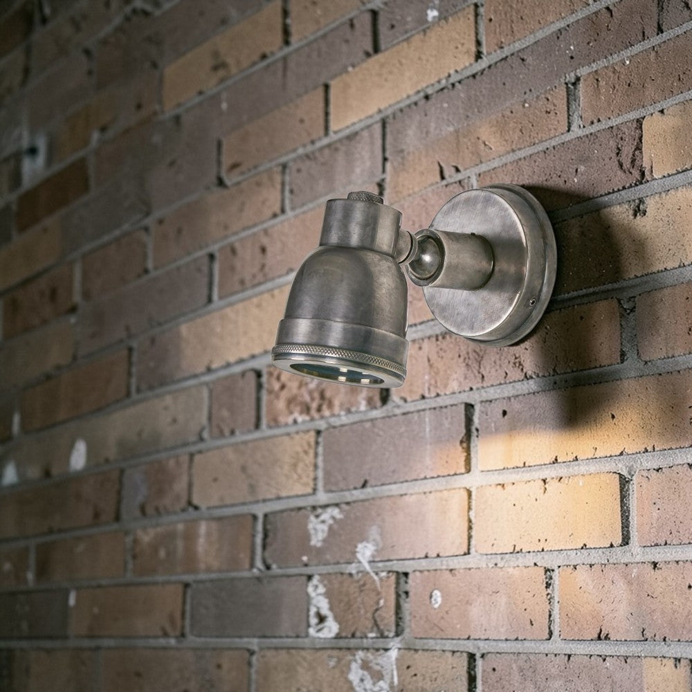 Pasco Outdoor Wall Light Antique Silver