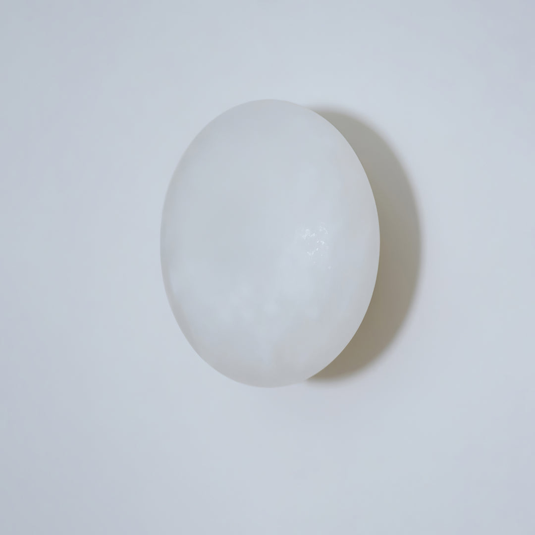 Alvera Pebble Alabaster Wall Light