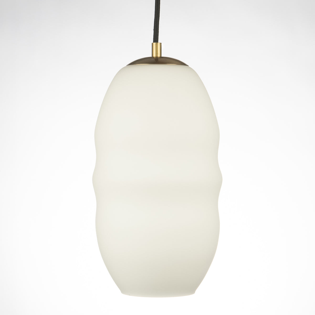 Pepe Matte-white Glass Pendant