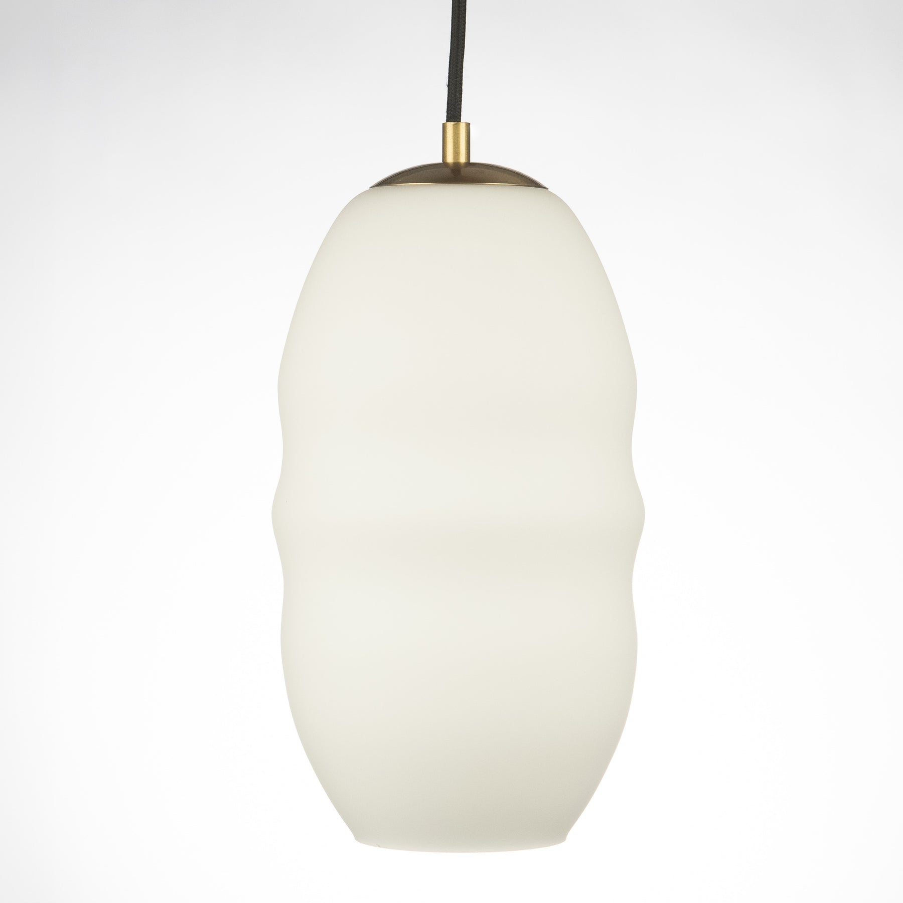 Pepe Matte-white Glass Pendant