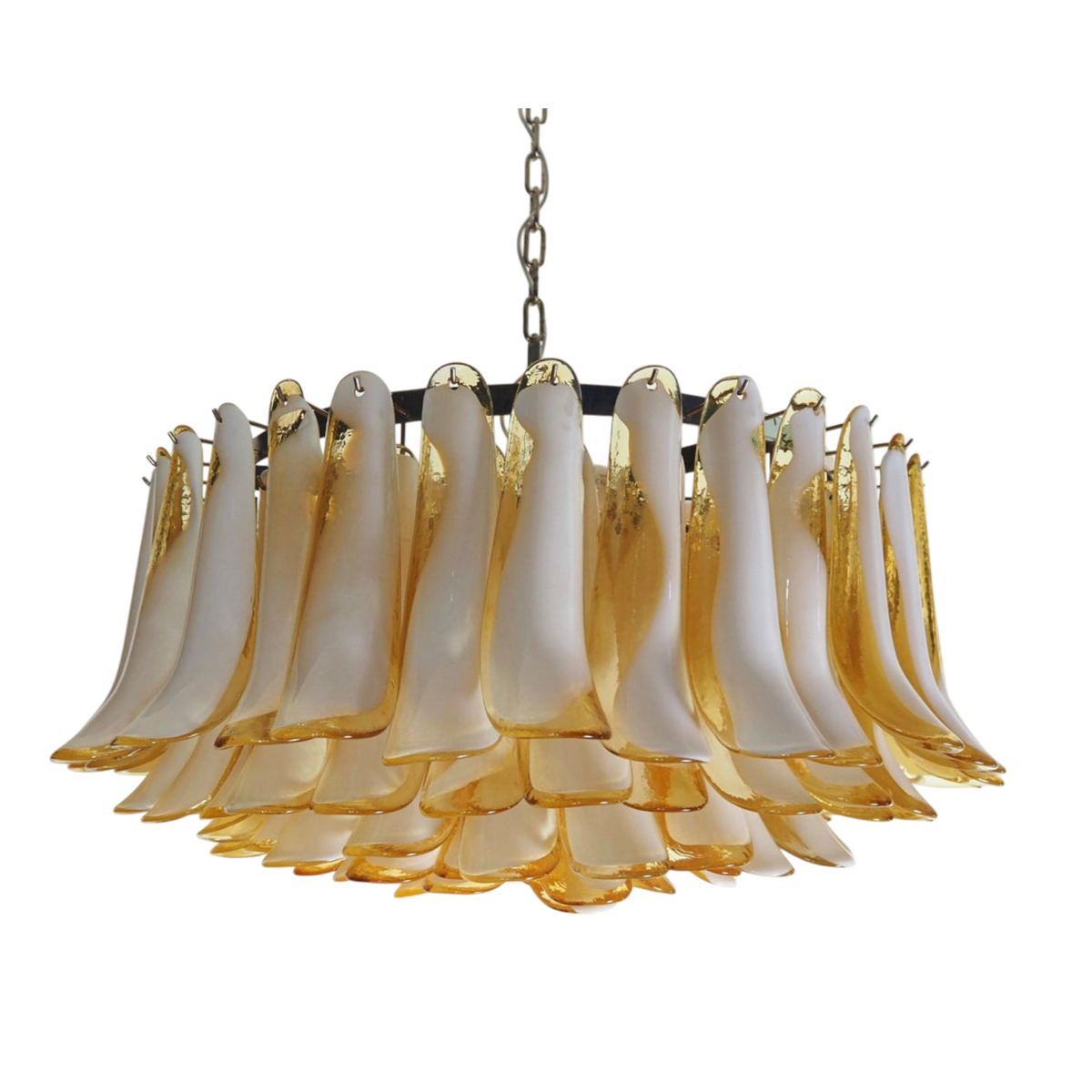 Battista Petal Murano Glass Chandelier