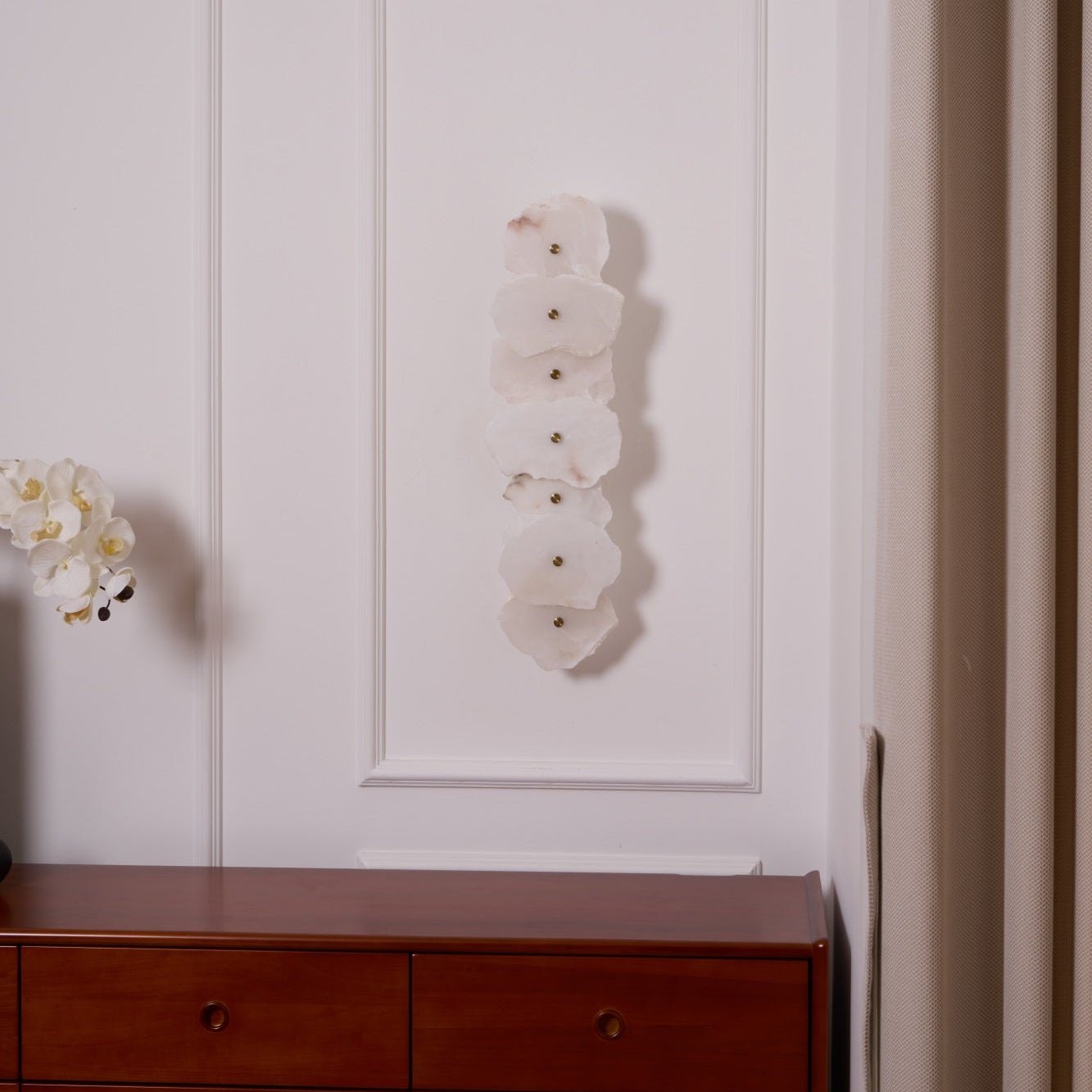 Wels Multi-lamp Organic Alabaster Wall Lamp