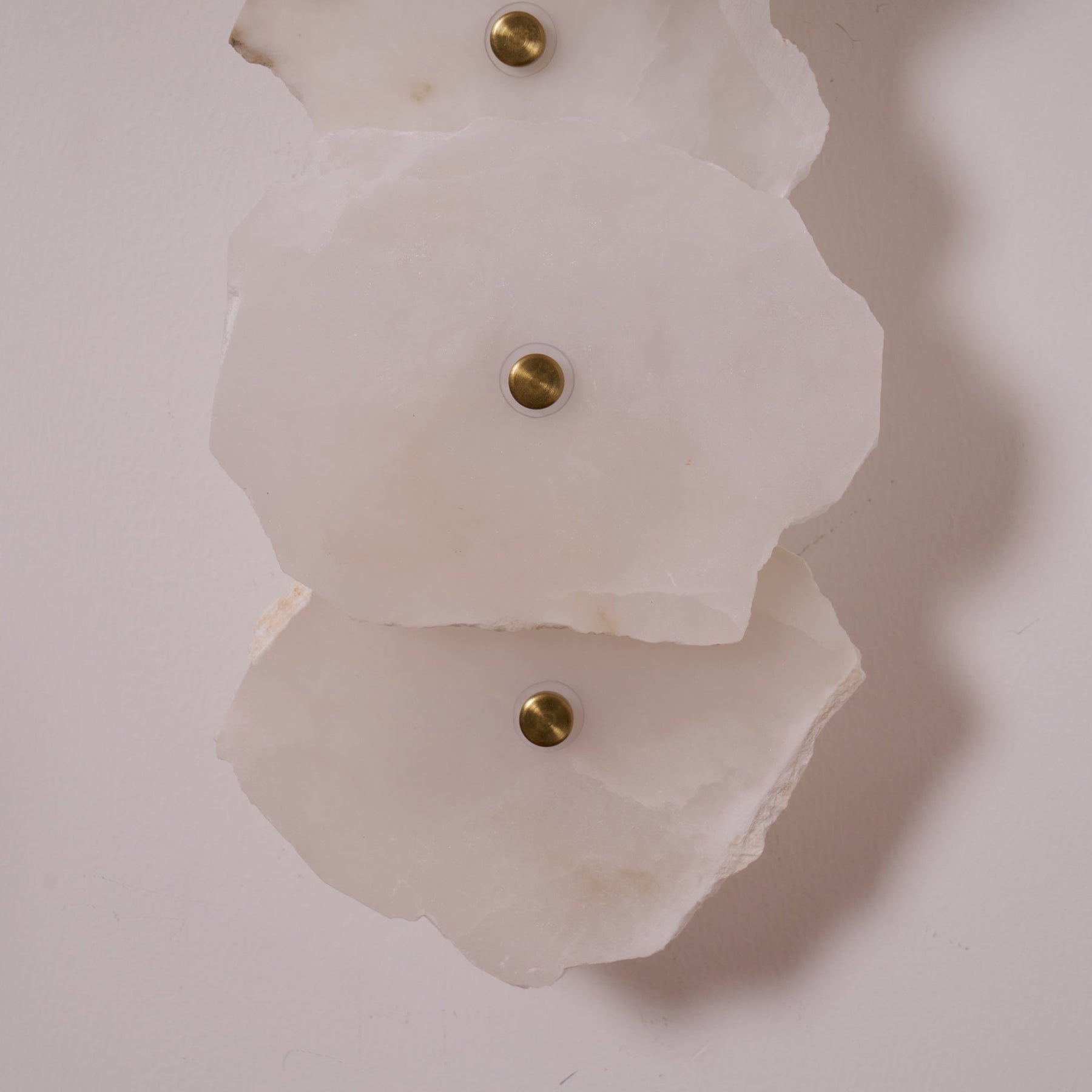 Wels 3-lamp Organic Alabaster Wall Sconce