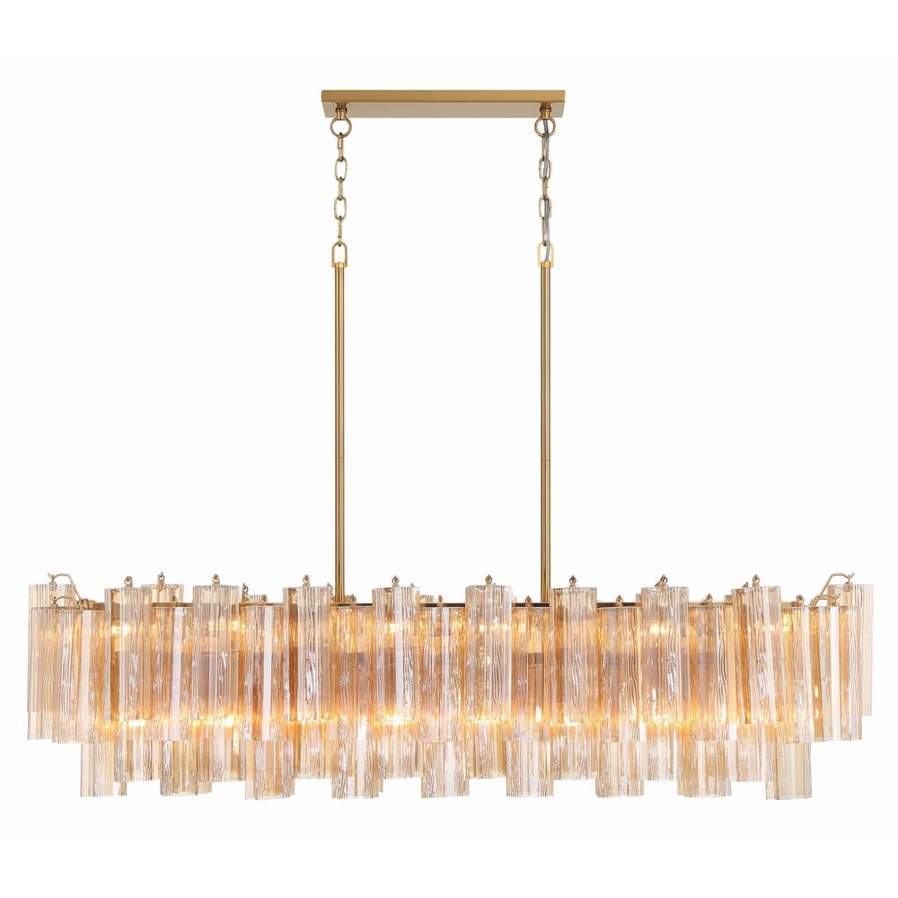 Petrina Murano Linear Chandelier