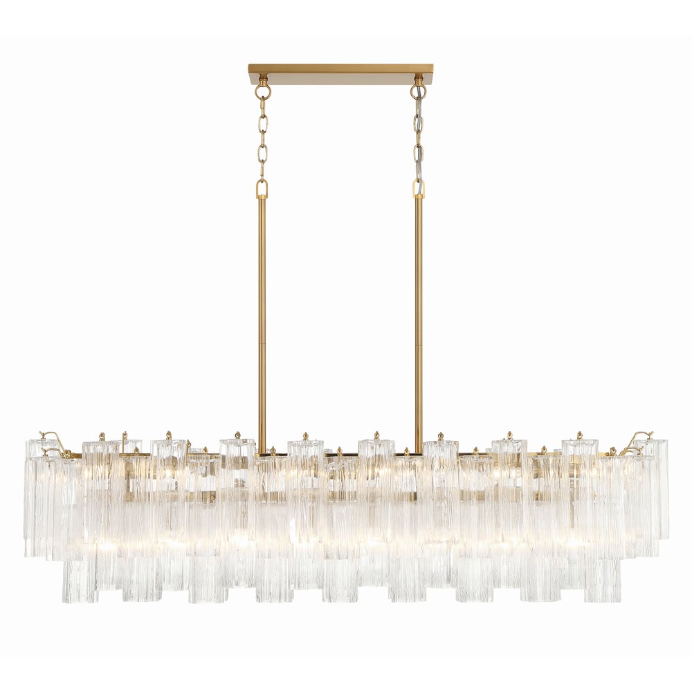 Petrina Murano Linear Chandelier