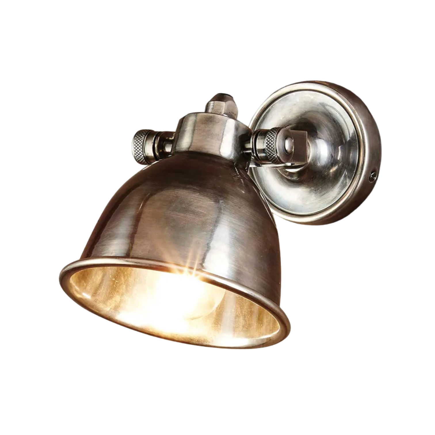 Phoenix Wall Light Antique Silver