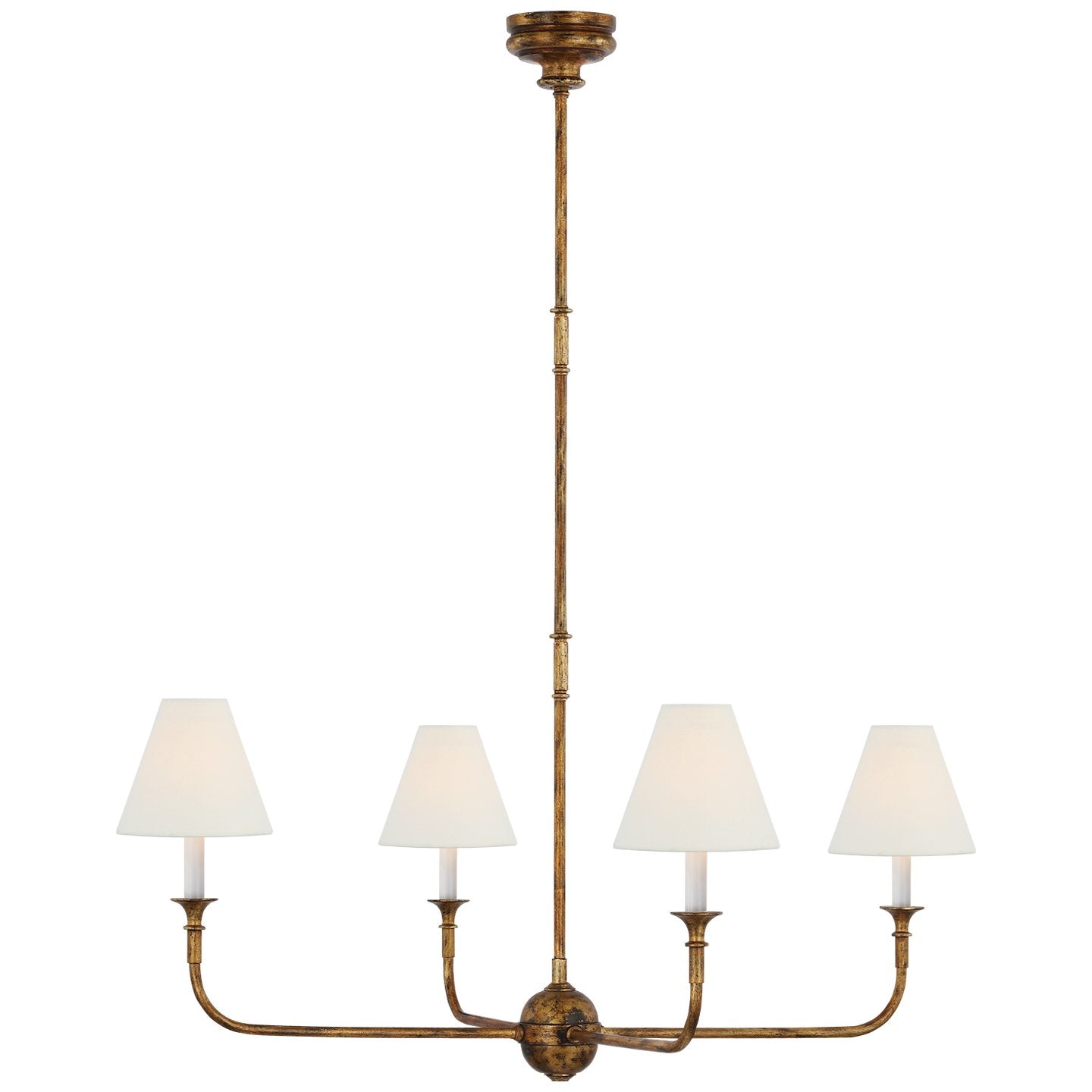 Edith 4 lamp chandelier