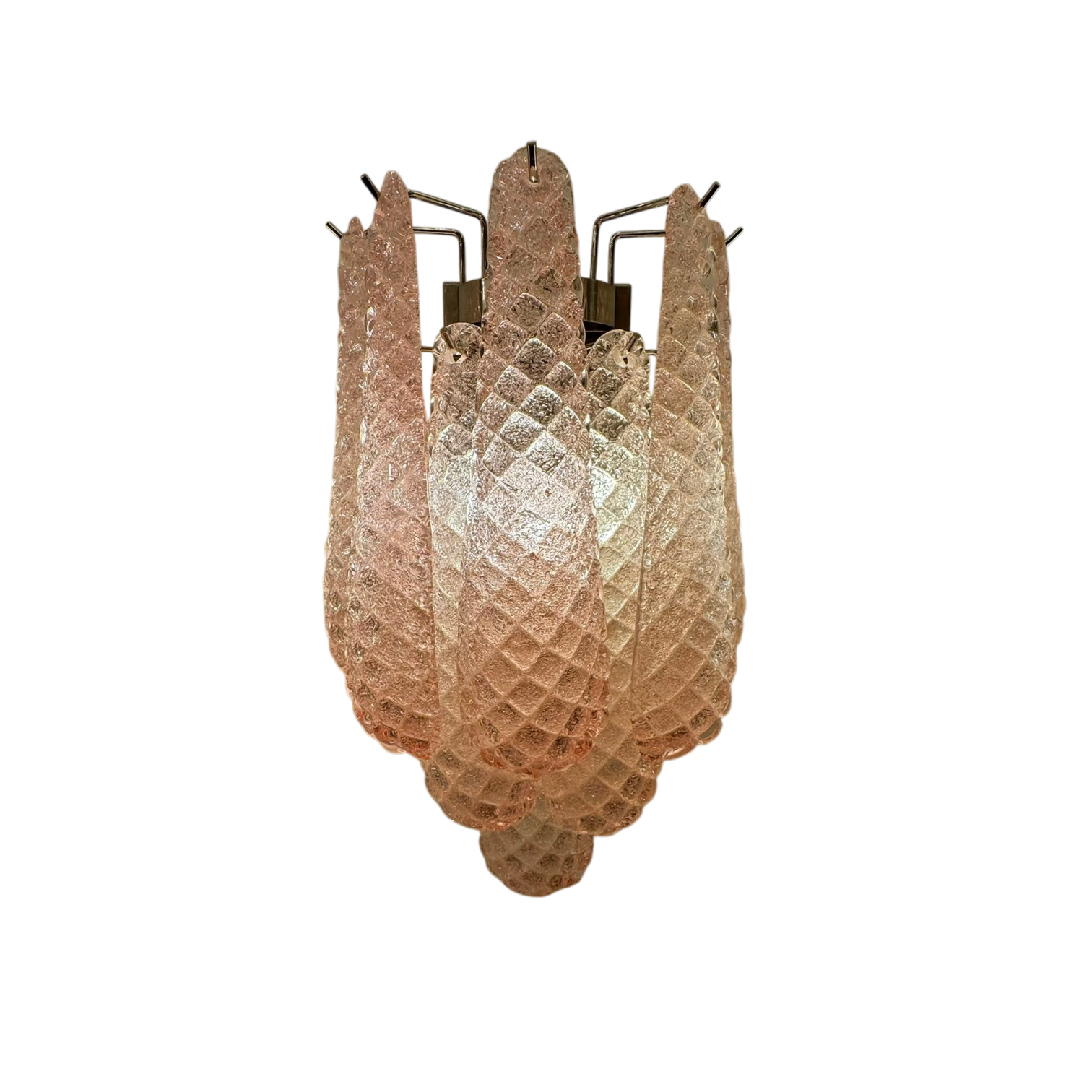 Pierina Murano Waffle Wall Sconce