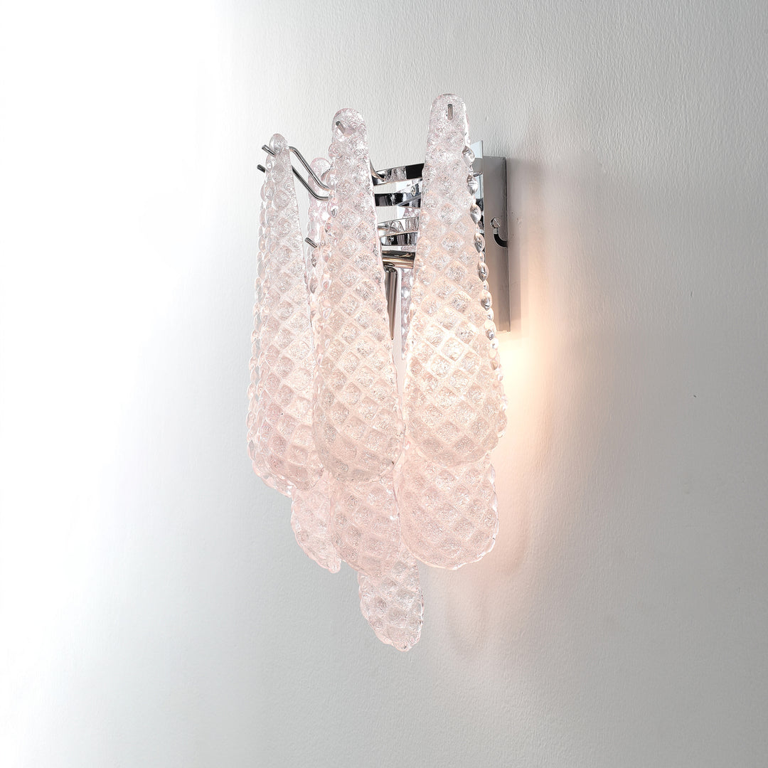 Pierina Murano Waffle Wall Sconce