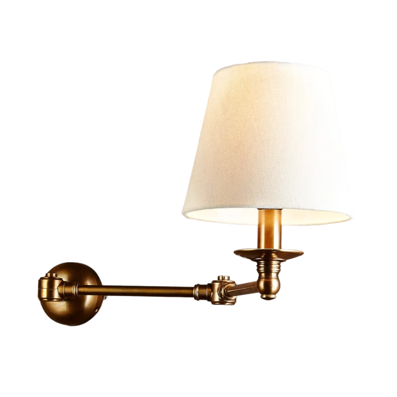 Portland Wall Light Base Brass