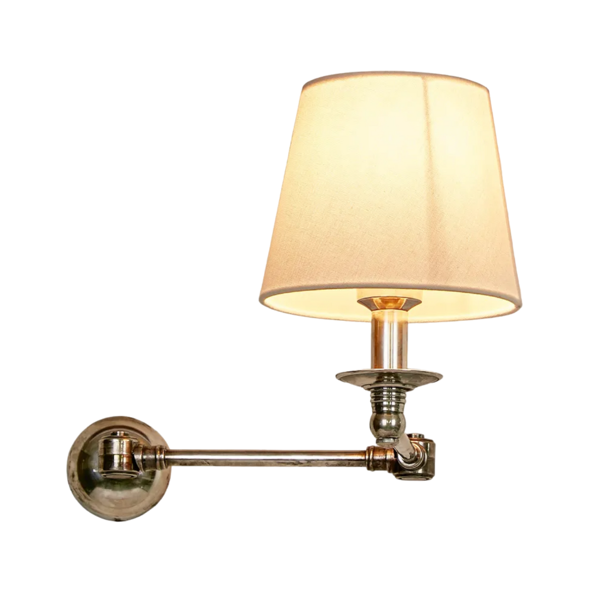 Portland Wall Light Base Silver