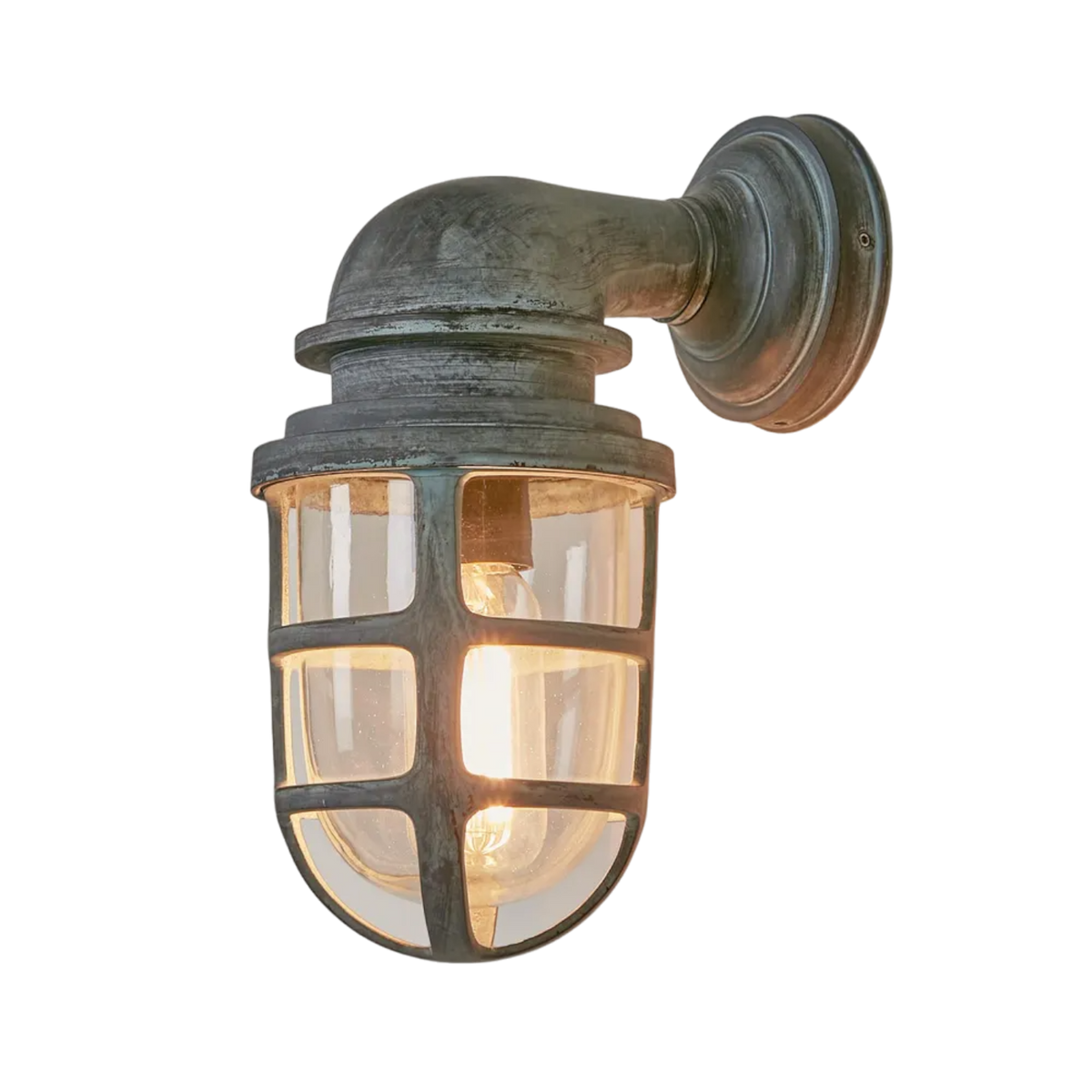 Porto Outdoor Wall Light Grey