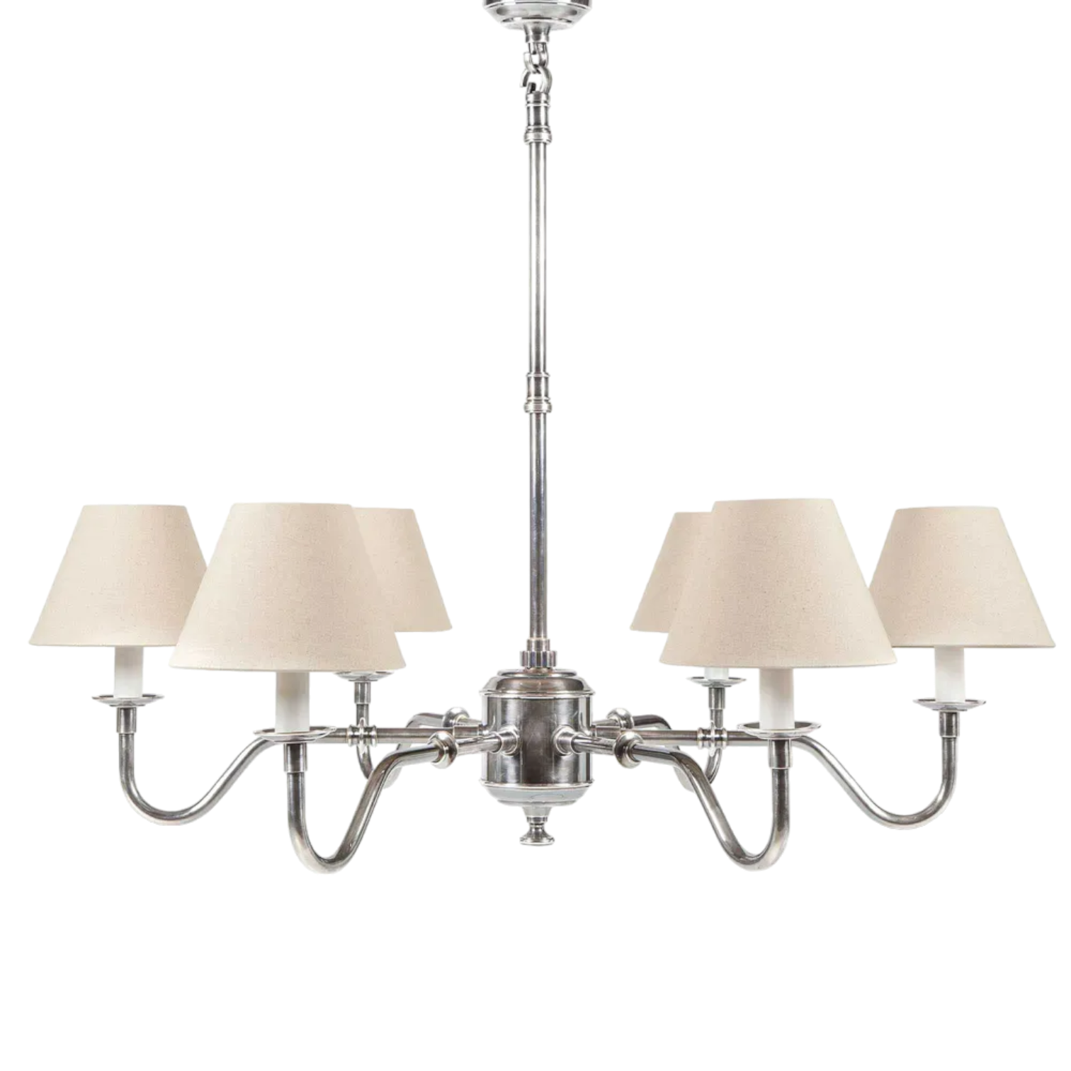 Prescot Chandelier Antique Silver ELPIM50727AS