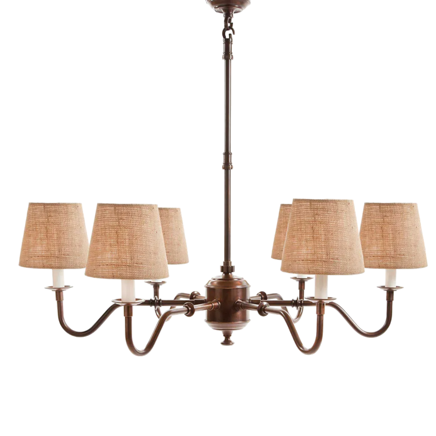 Prescot Chandelier Dark Bronze ELPIM50727COP