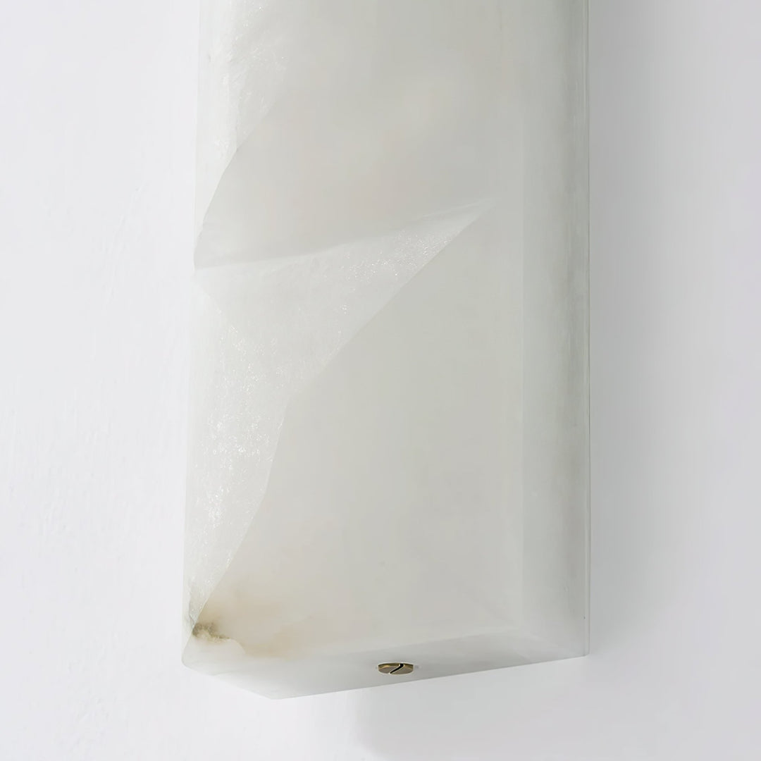 Blanca Alabaster Wall Sconce - Short