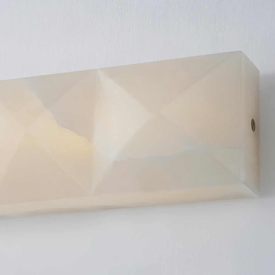 Blanca Alabaster Wall Sconce - Short