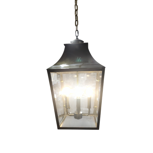 Purcell Brass Outdoor Porch Verandah Hanging Lamp