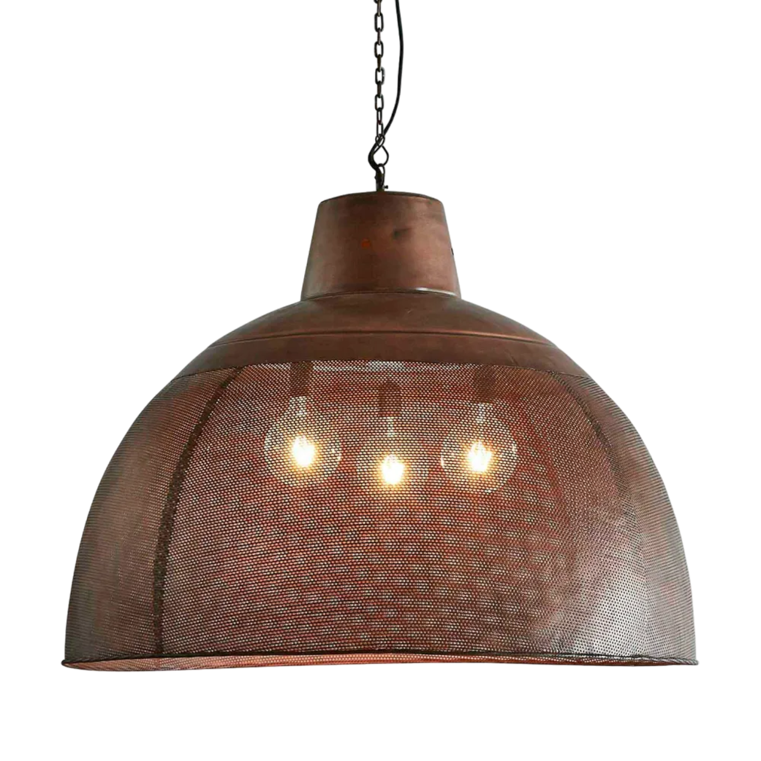 Riva Ceiling Pendant Extra Large Antique Copper ZAF10330