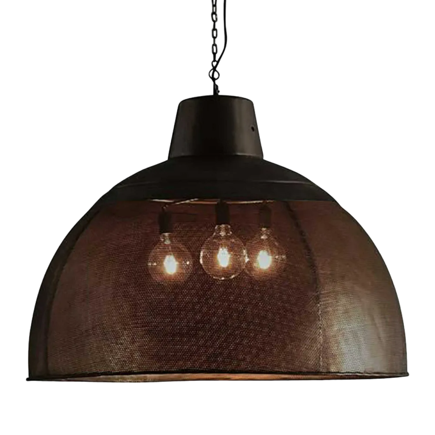 Riva Ceiling Pendant Extra Large Matt Black and Gold ZAF10500