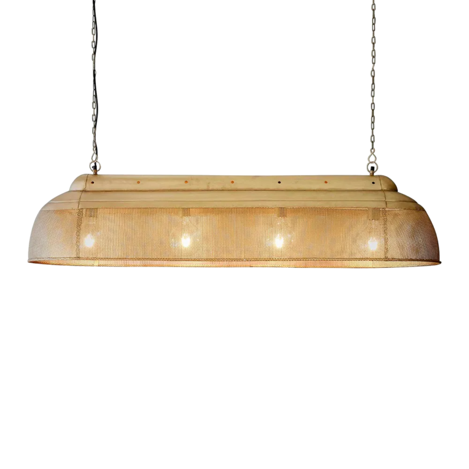 Riva Ceiling Pendant Extra Long Antique Brass ZAF10412