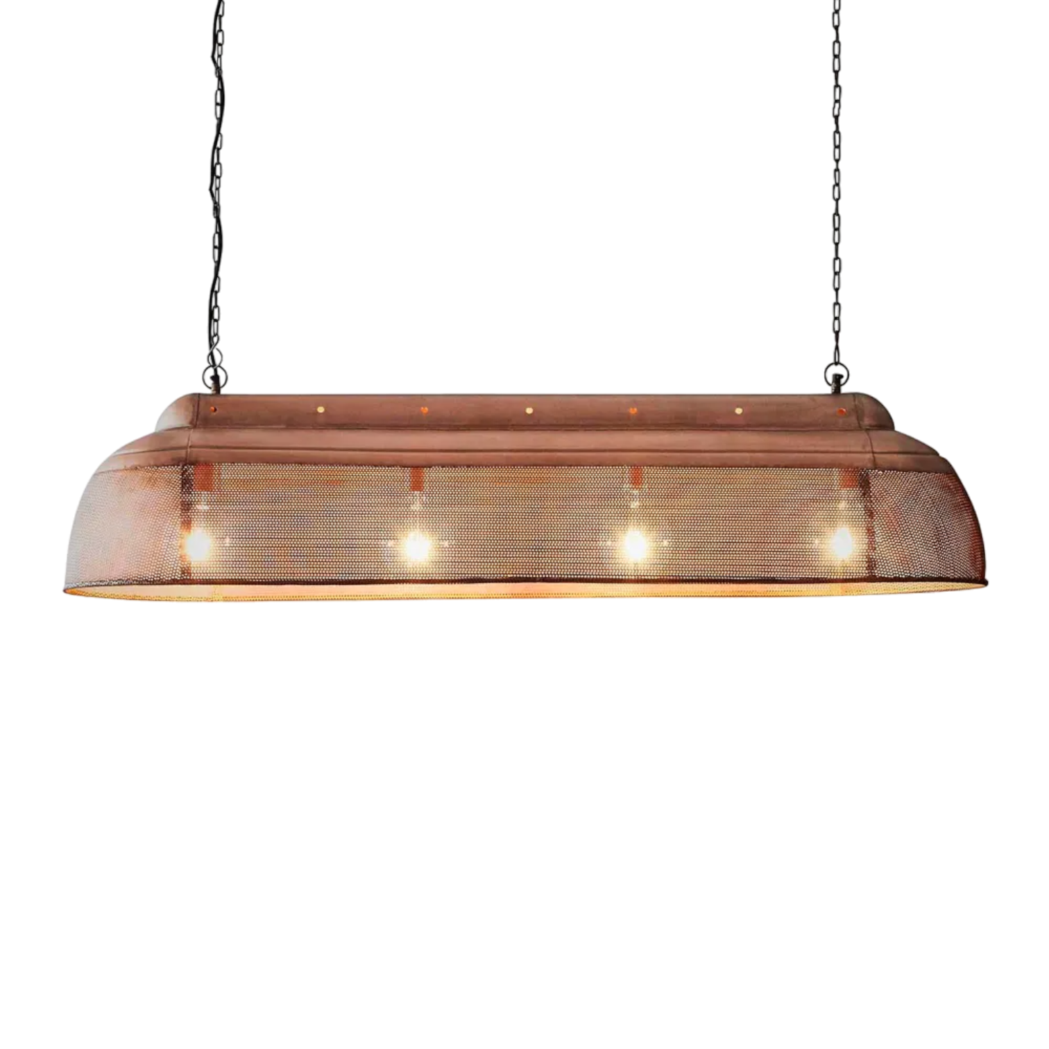 Riva Ceiling Pendant Extra Long Antique Copper ZAF10413