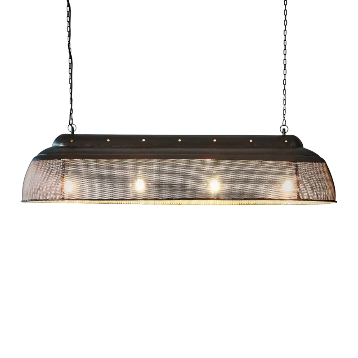 Riva Ceiling Pendant Extra Long Matt Black and Gold ZAF10411