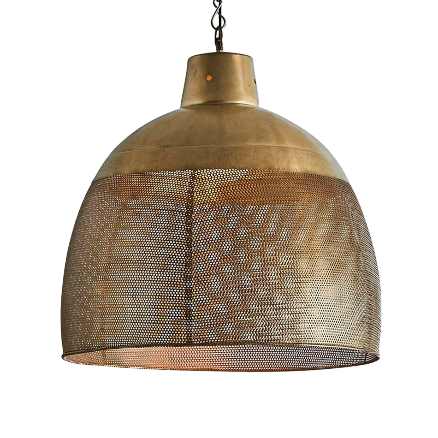 Riva Ceiling Pendant Large Antique Brass ZAF10258