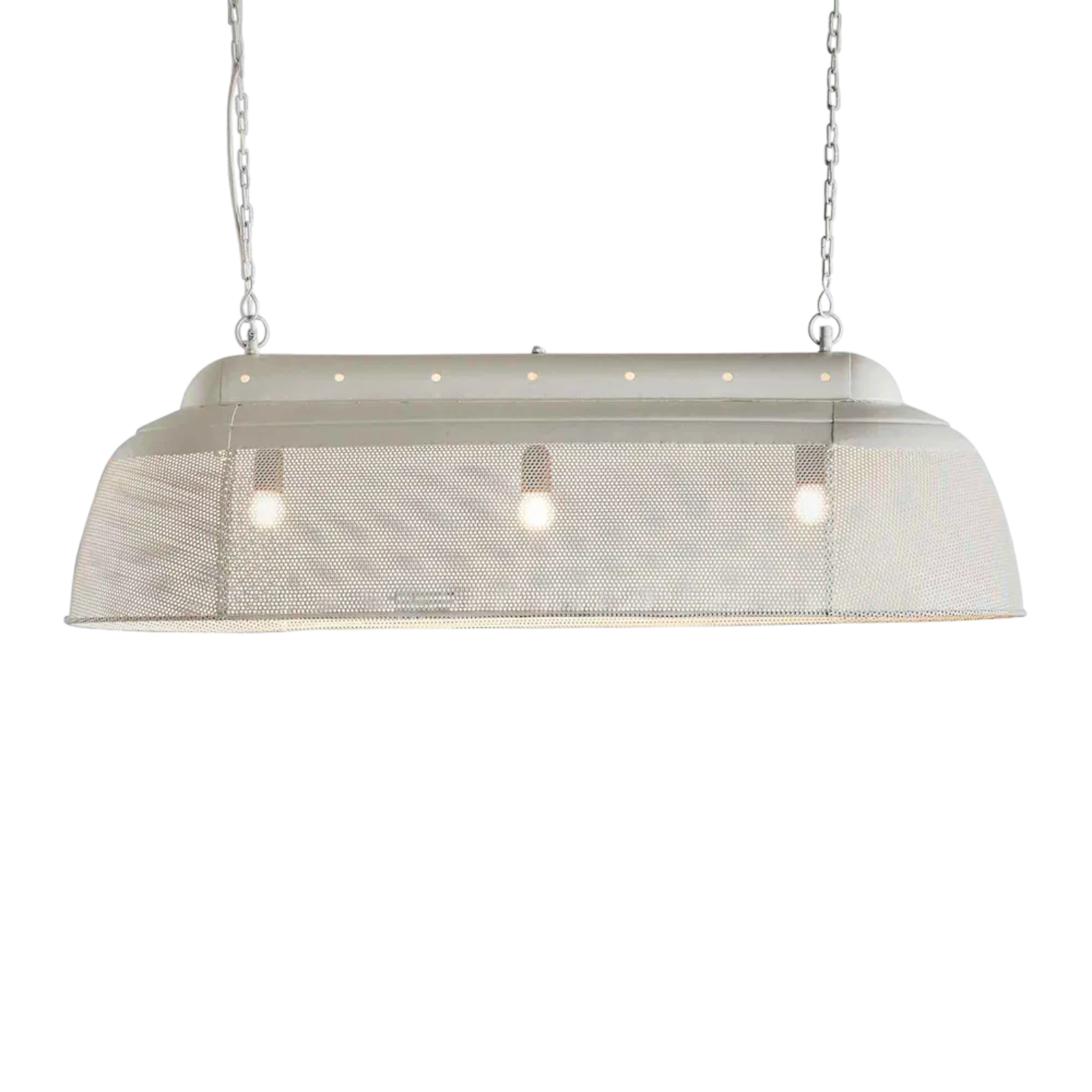 Riva Ceiling Pendant Long Matt White ZAF10335
