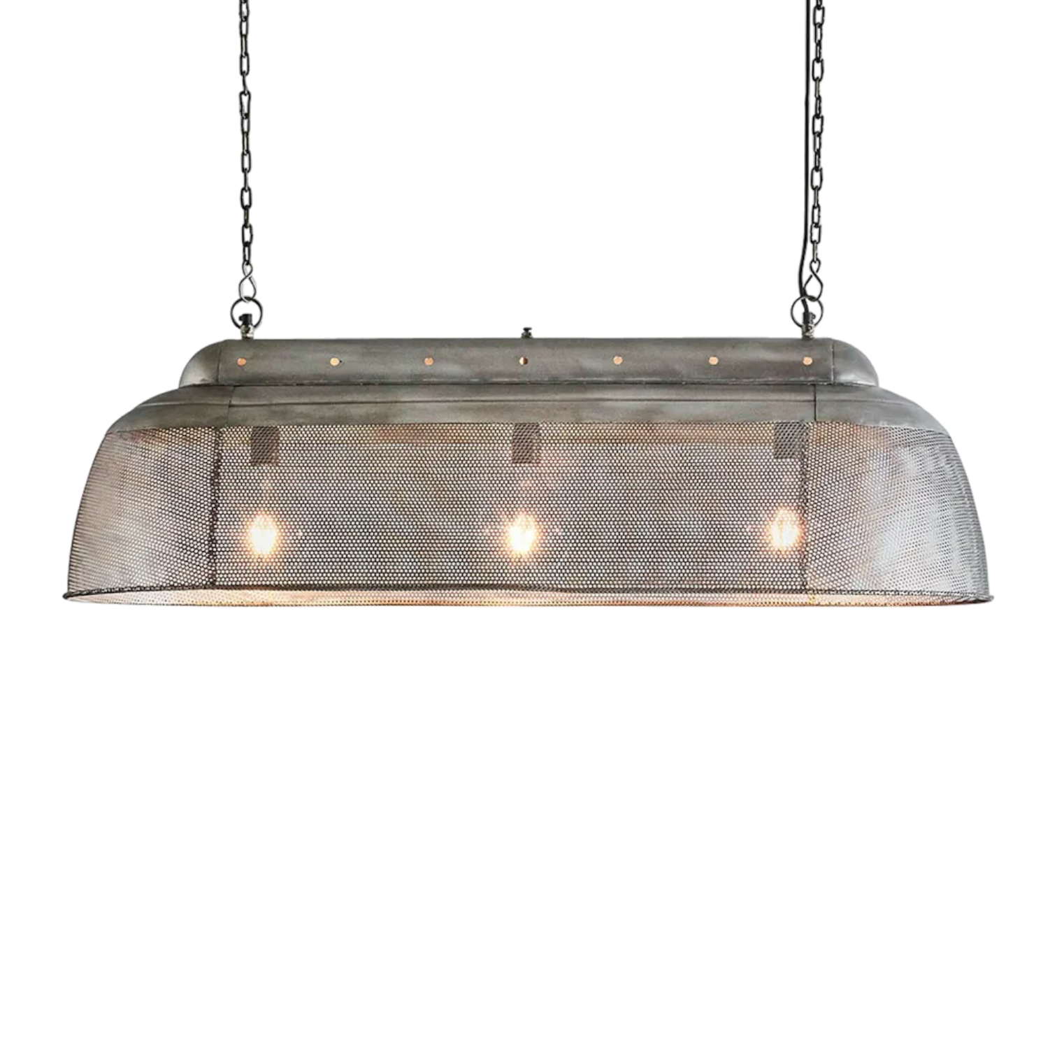Riva Ceiling Pendant Long Zinc ZAF10326