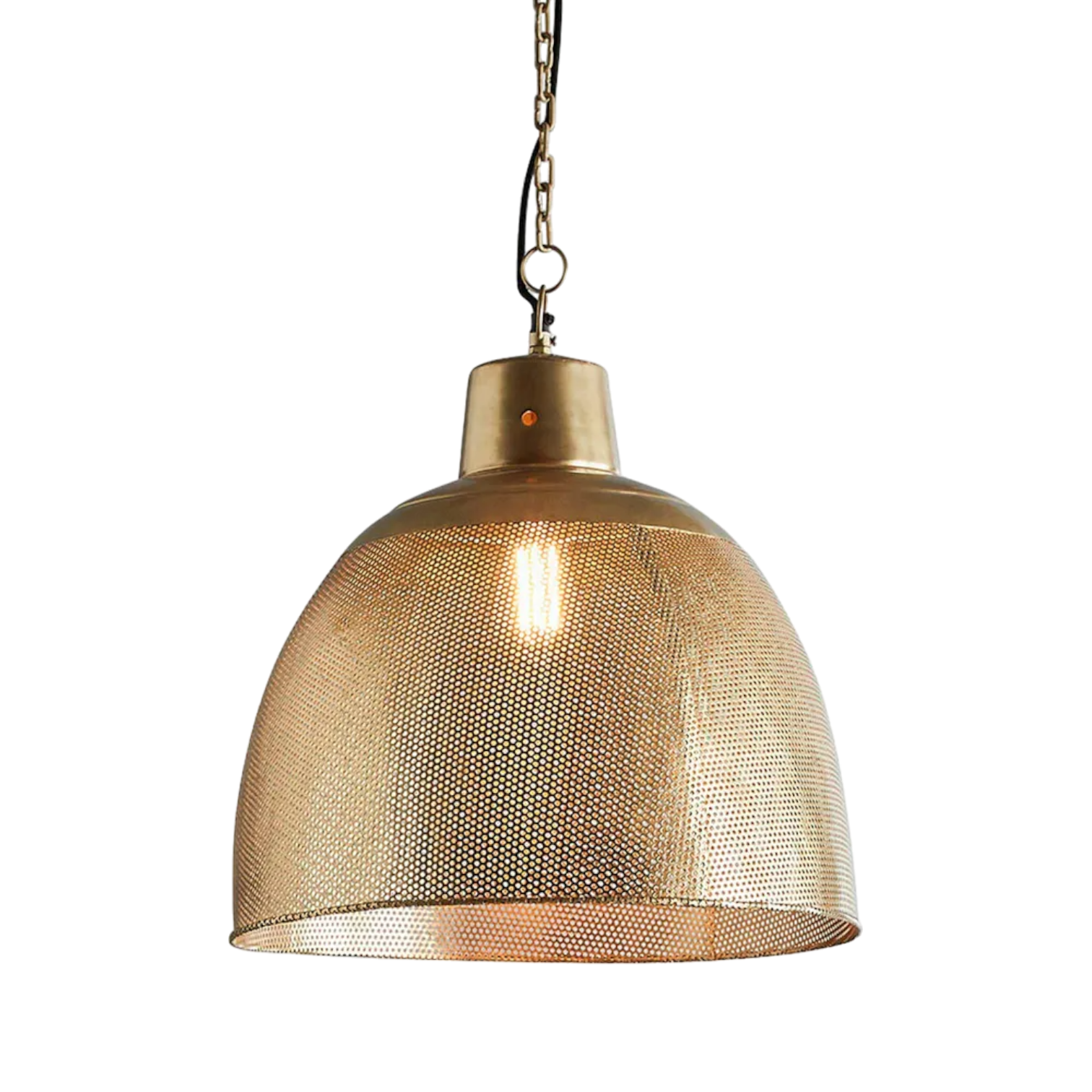 Riva Ceiling Pendant Medium Antique Brass